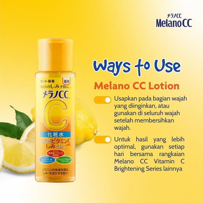 Rohto Melano CC Vitamin C Brightening Moisturizer 120ml