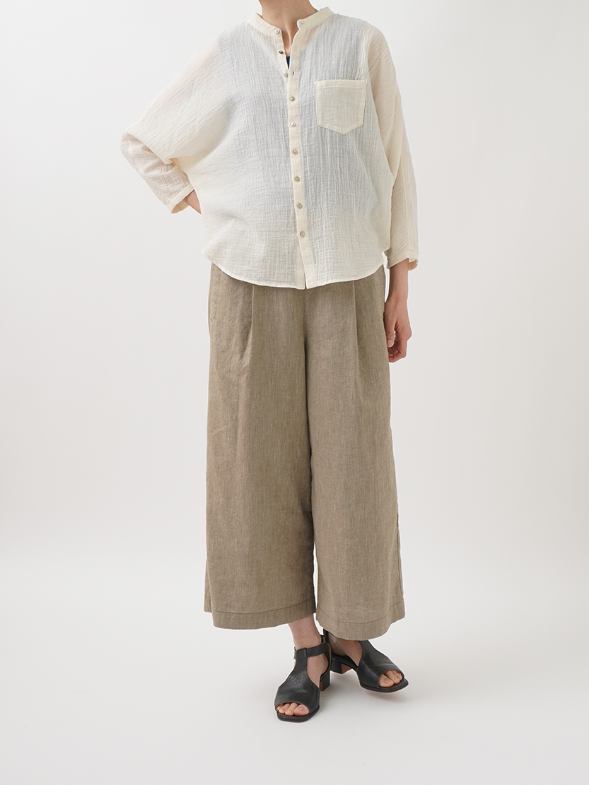 PALLAS PALACE - gauze washer dolman sleeve shirt Size 0