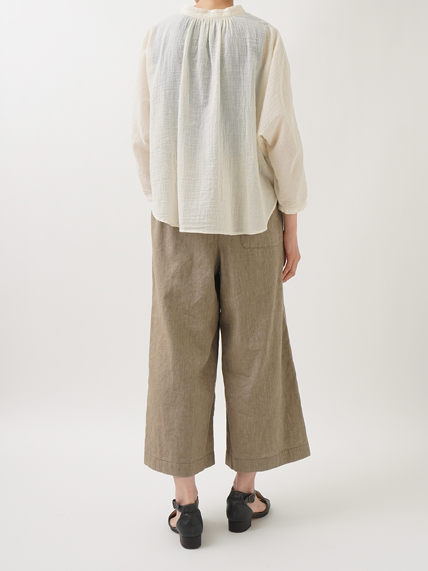 PALLAS PALACE - gauze washer dolman sleeve shirt Size 0