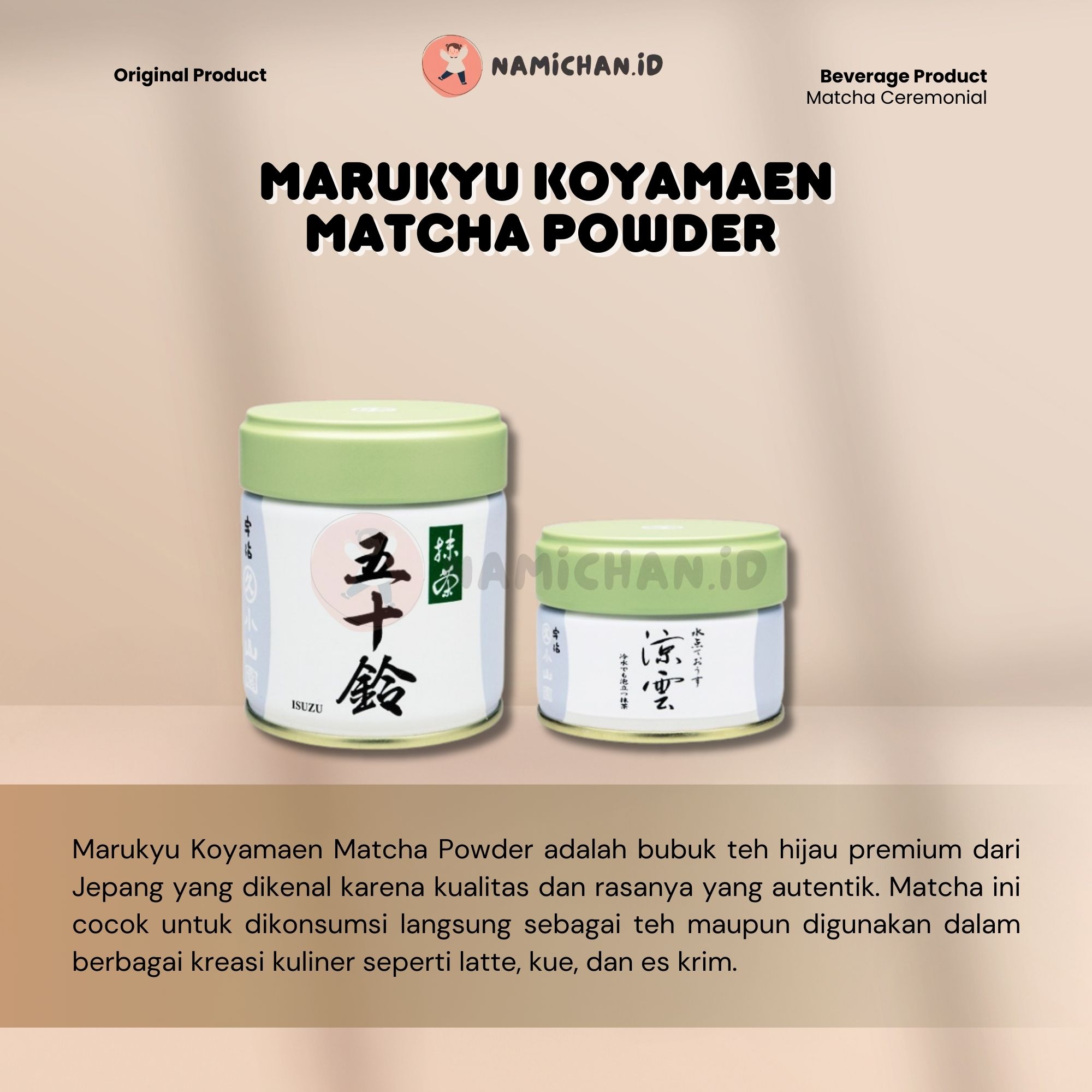 Marukyu Koyamaen Matcha Powder - Eiju 20g