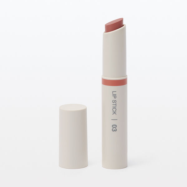 MUJI Lipstick Orange Beige 03