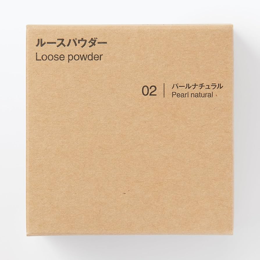 MUJI Loose Powder Pearl Natural 0.2 oz (5.5 g)