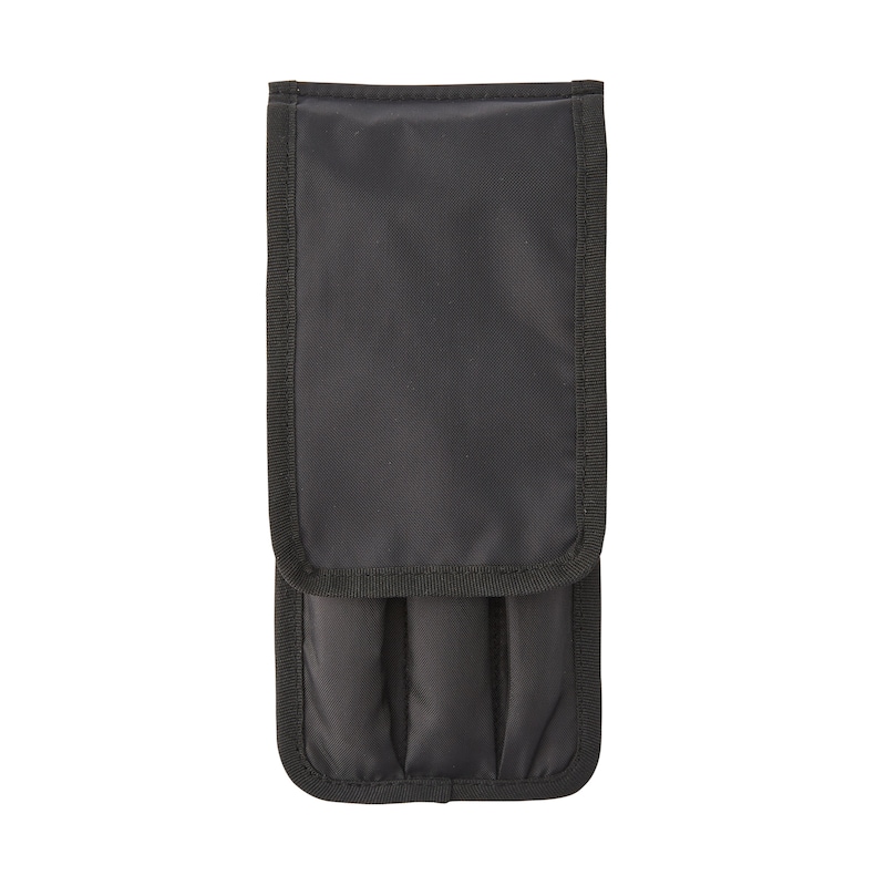 MUJI Nylon Brush Pouch Black