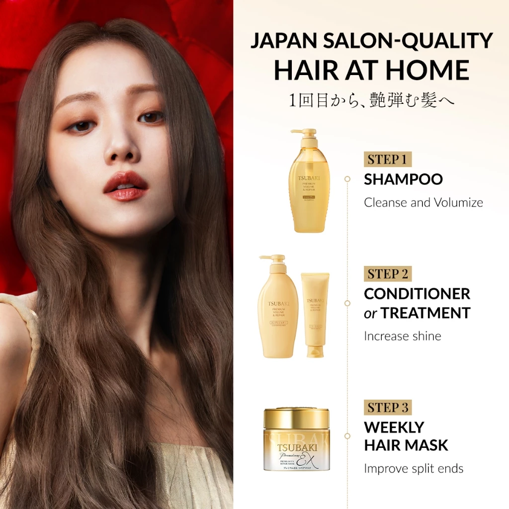 TSUBAKI Premium Volume & Repair Treatment 160gr