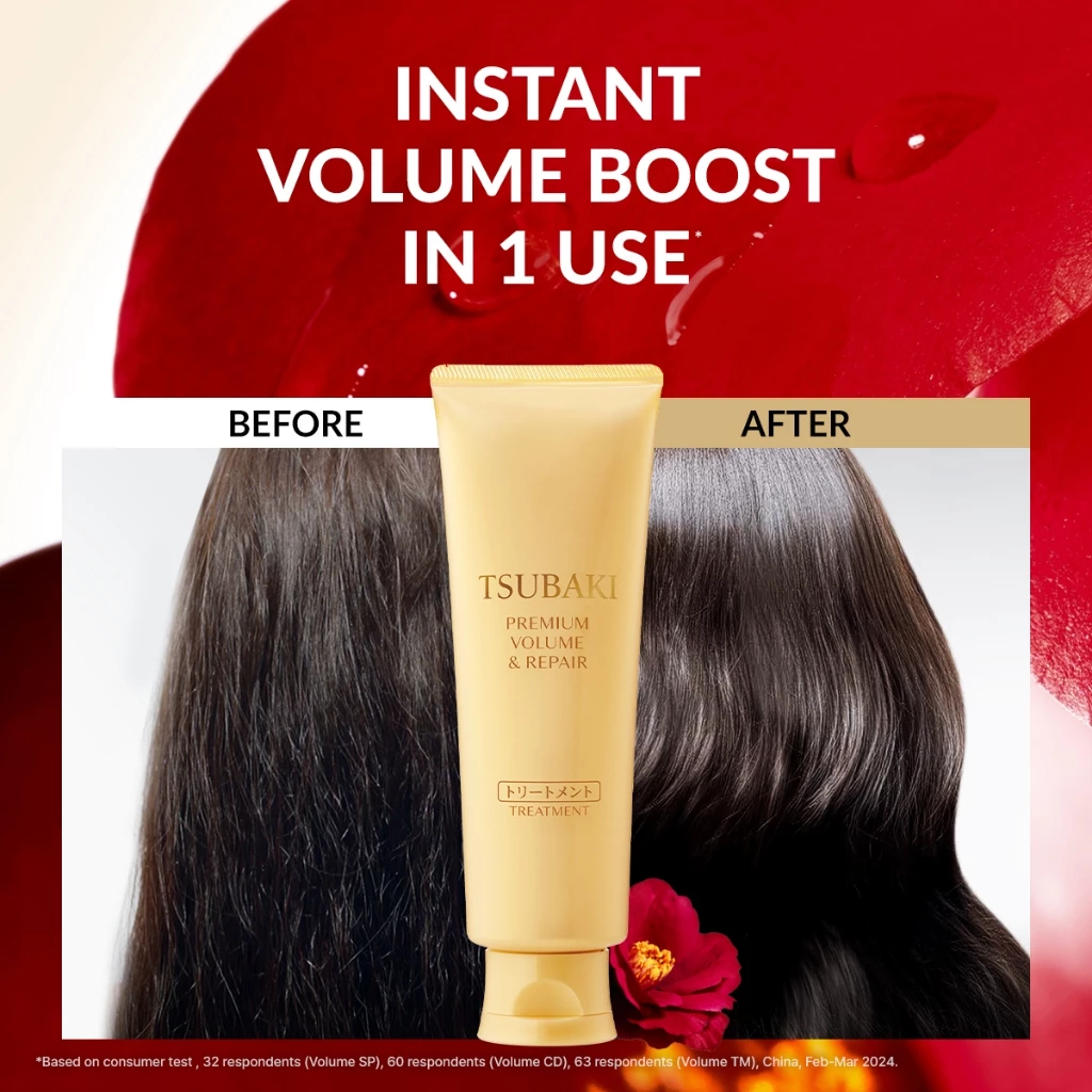TSUBAKI Premium Volume & Repair Treatment 160gr