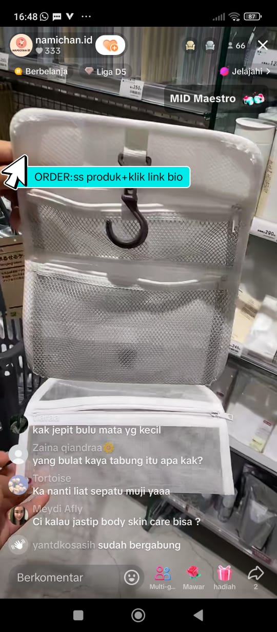 Muji HANGING BOX CASE