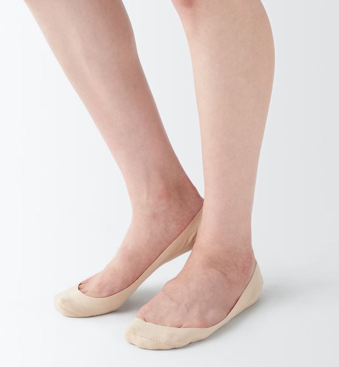 Muji Half Foot Cover Cream