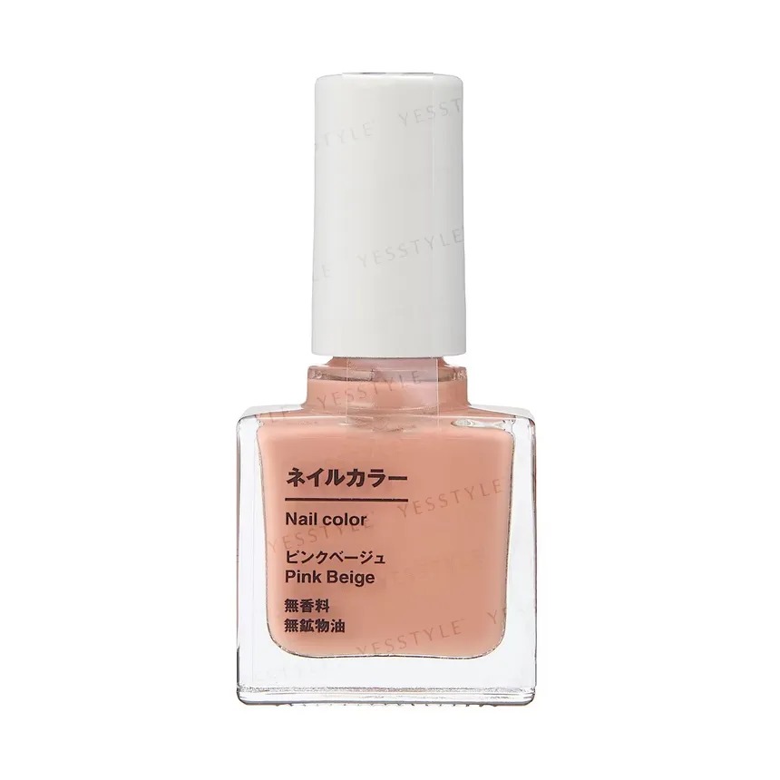 Muji Nail Color Pink Beige