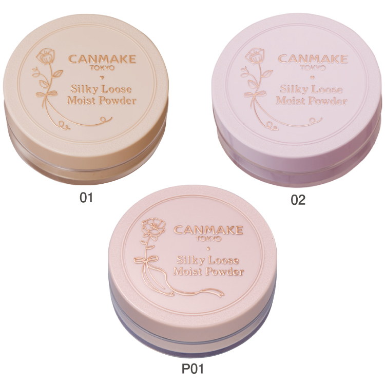 CANMAKE Silky Loose Moist Powder Sheer Lavender