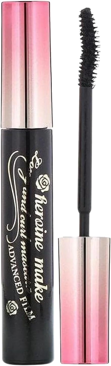 Heroine Make SP Long and Curl Mascara, Advanced Film, 01 Jet Black, 0.2 oz (6 g)