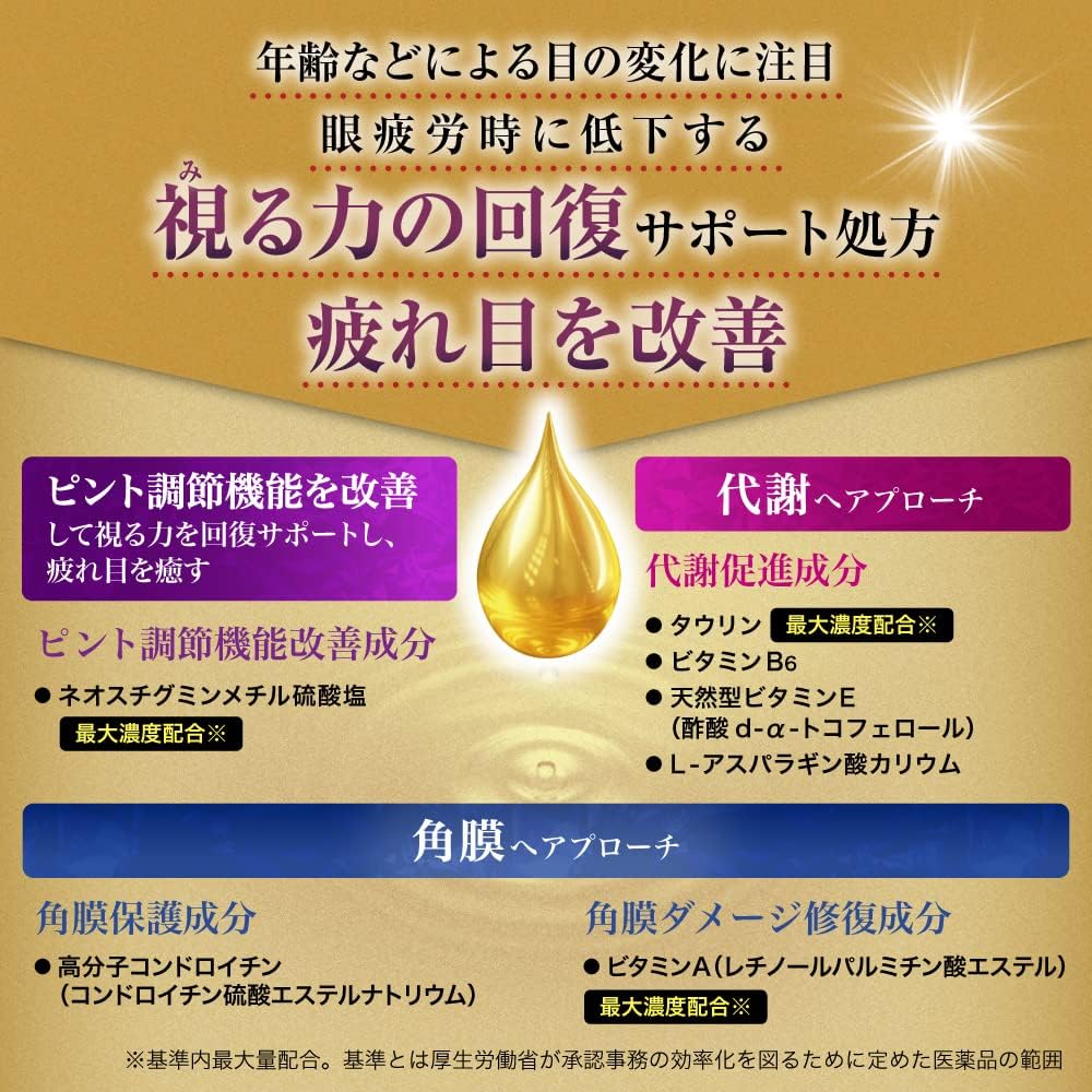 Rohto – V Premium Eye Drops Purple Dry Tired Damaged