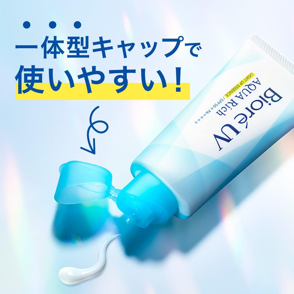 Biore UV Aqua Rich Light Up Essence SPF50 Sunscreen 3.5 oz (100 g)