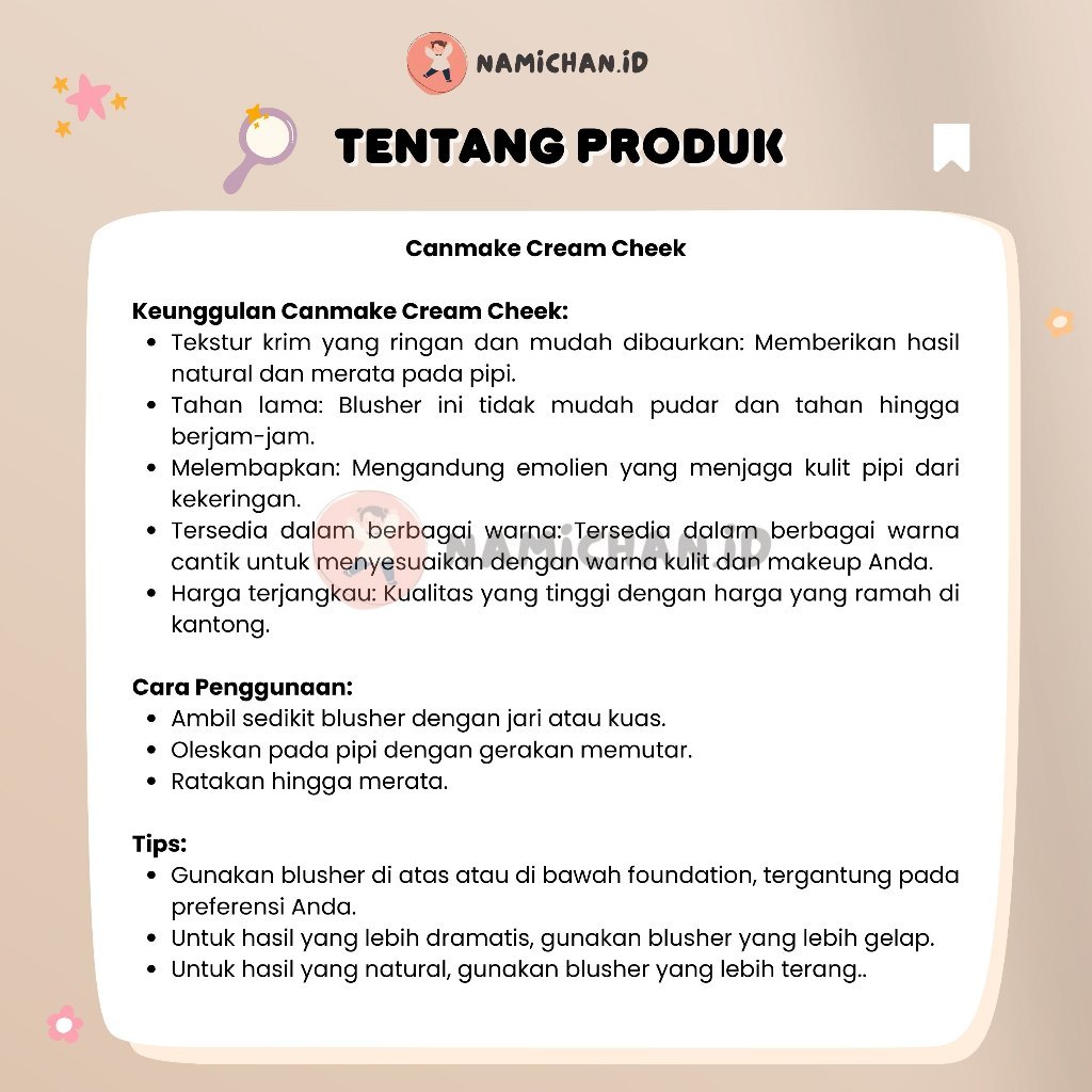 Canmake Cream Cheek