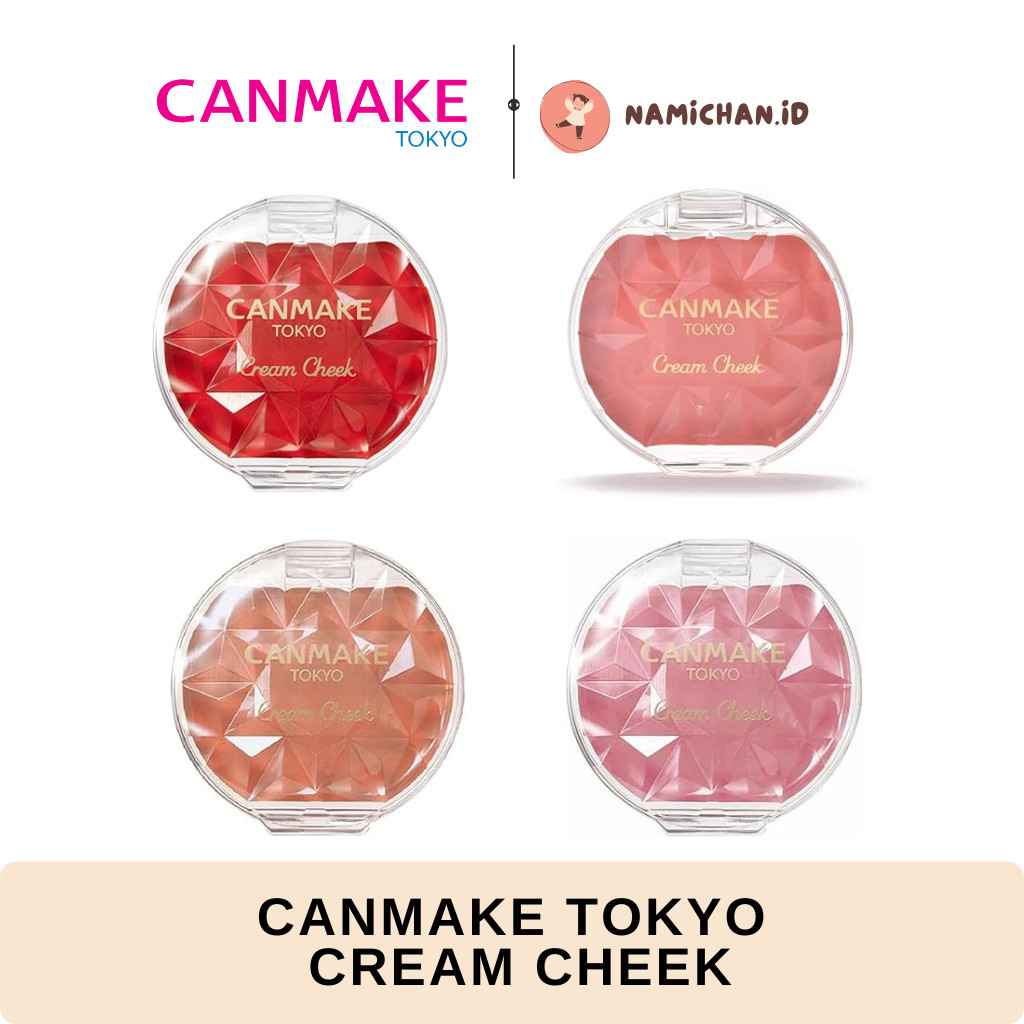 Canmake Cream Cheek | Canmake Blush On | Canmake Original Jepang