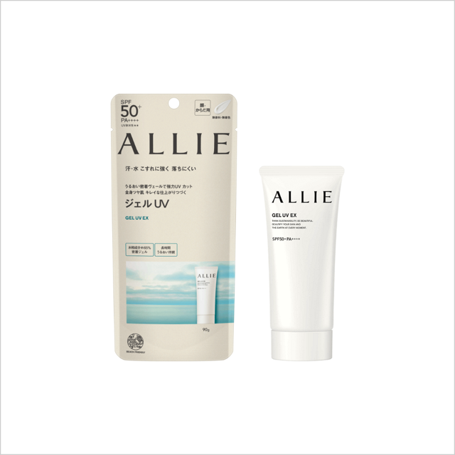 ALLIE Chrono Beauty Gel UV EX SPF50+/PA++++ 3.2 oz (90 g), Fragrance-Free