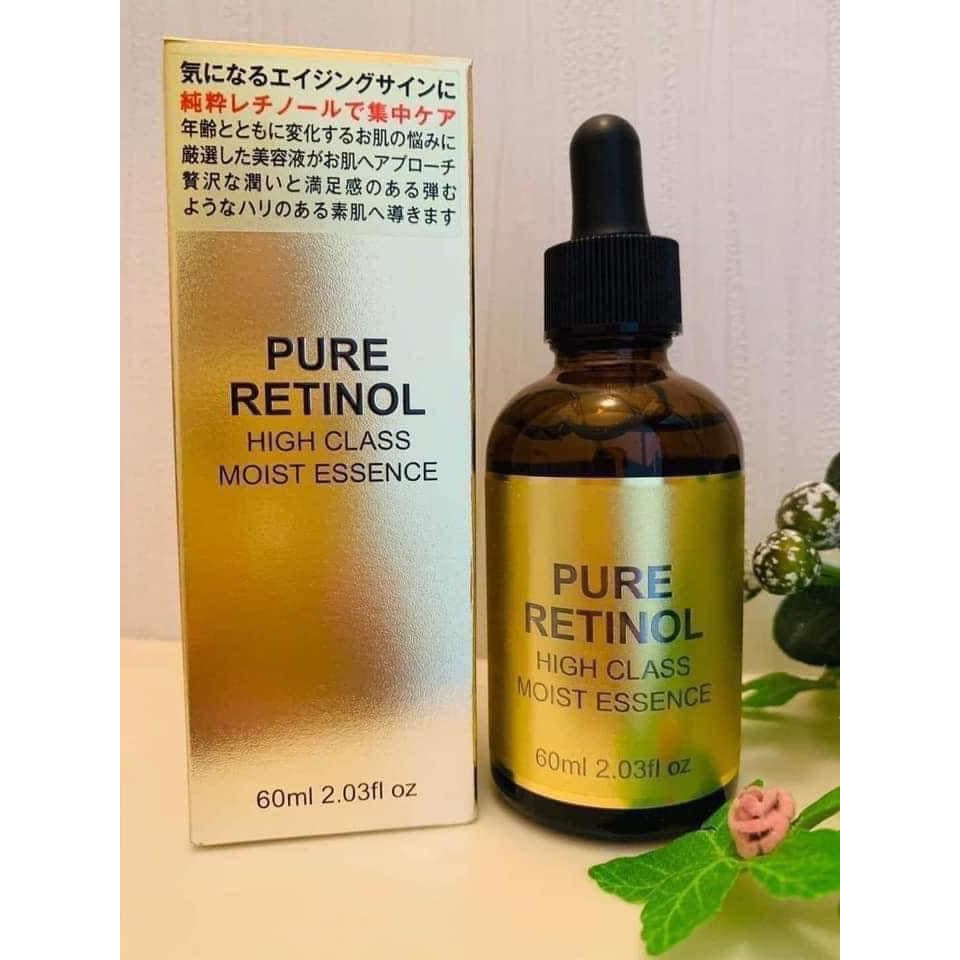 PURE RETINOL High Class Moist Essence Anti-aging serum with pure retinol for night care, 60 ml