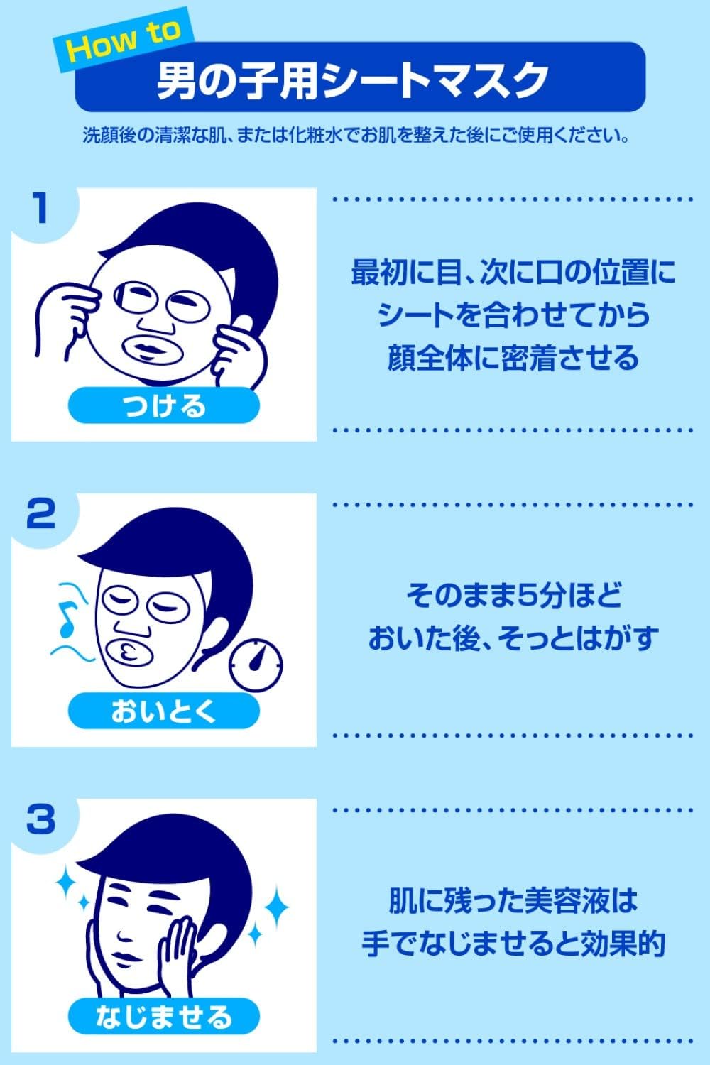 Keana Nadeshiko - Pore Care Men's Mask