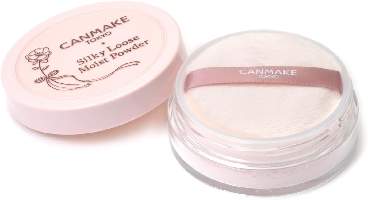 CANMAKE - Silky Loose Moist Powder SPF23 PA++ - P01