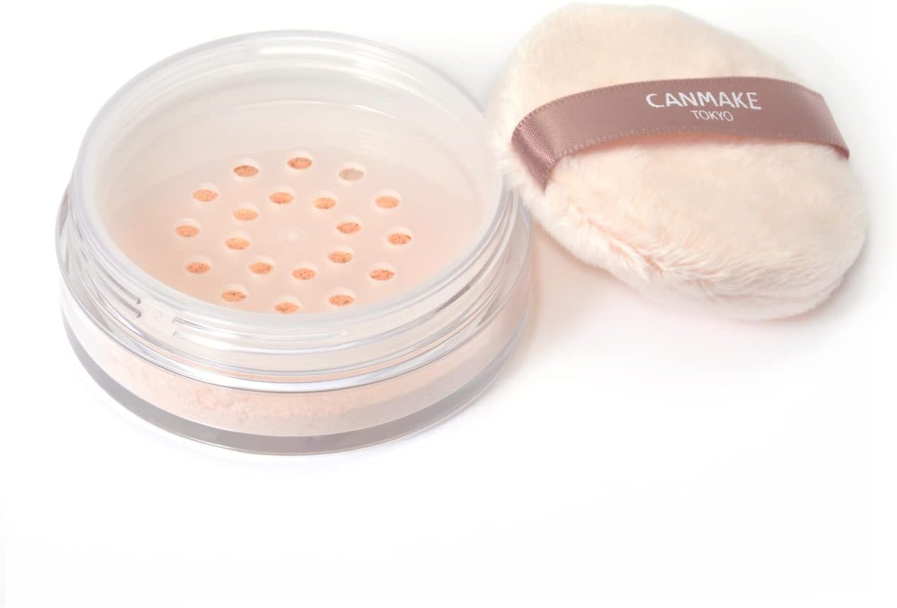 CANMAKE Silky Loose Moist Powder SPF23 PA++ - 01 Silky Beige