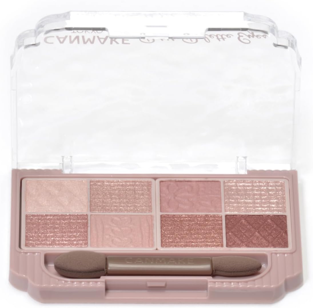 CANMAKE - Petit Palette Eyes - 02 Bonheur Marron