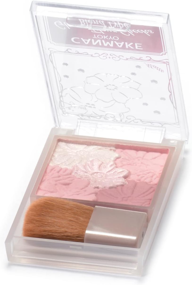 CANMAKE - Glow Fleur Cheeks (Blend Type) - B02 Rose Ballerina