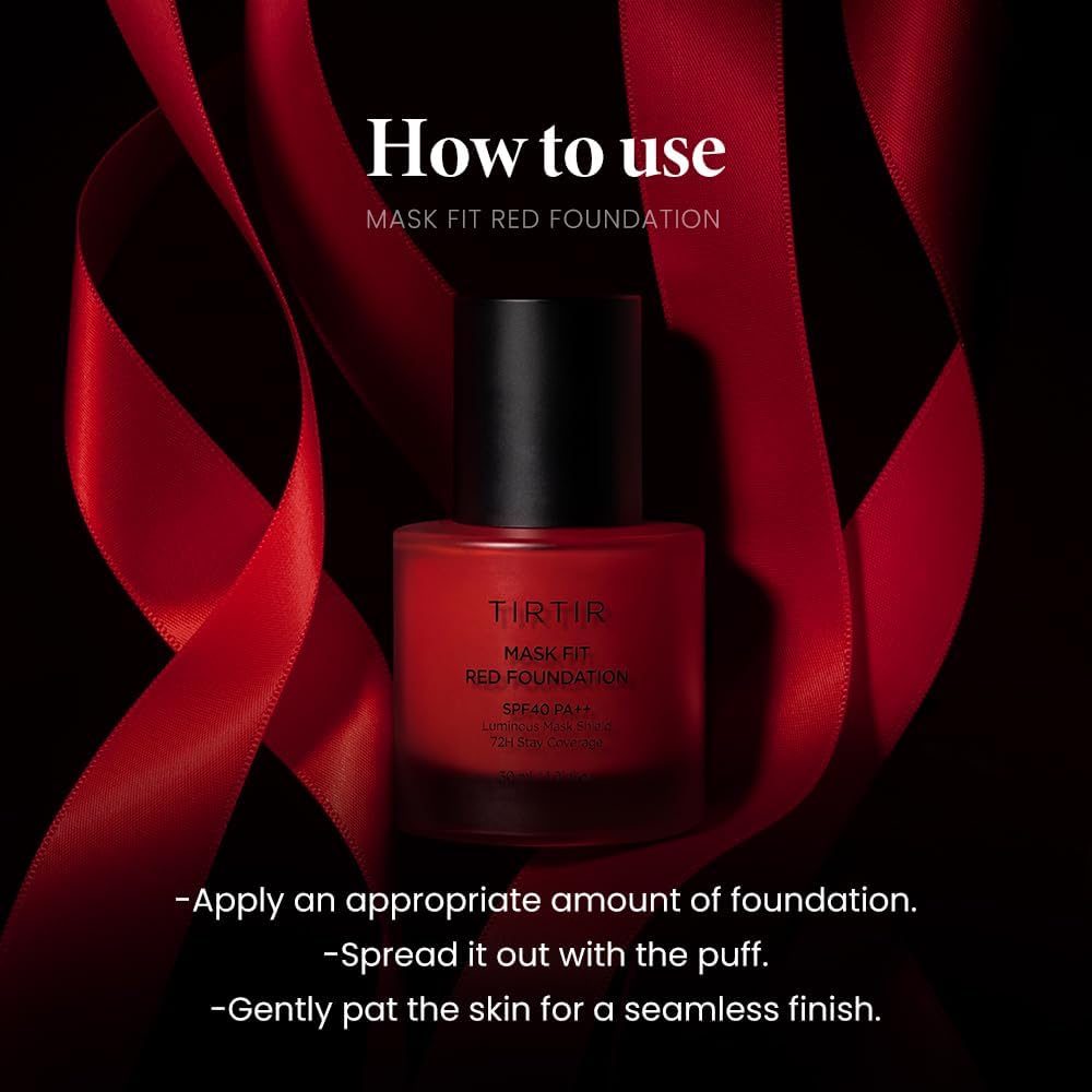 TIRTIR Mask Fit Red Foundation 30 ml - Shade 23n Sand