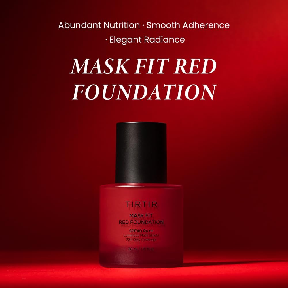 TIRTIR Mask Fit Red Foundation 30 ml - Shade 17C Porcelain