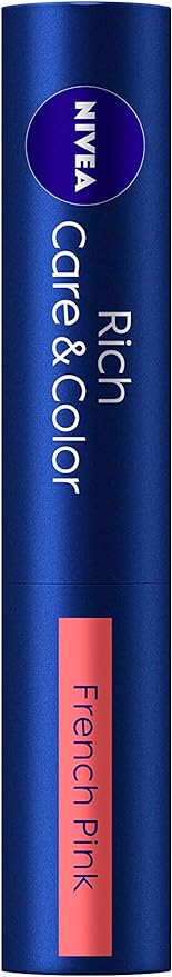 Nivea Rich Care & Color Lip Balm SPF 20 PA++ French Pink