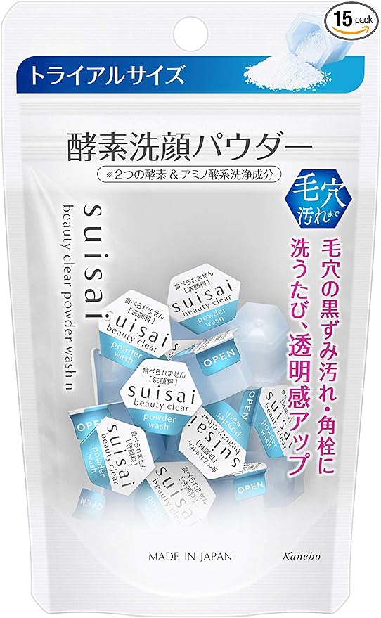 Suisai Beauty Clear Powder Wash (0.4 g) x 15 Packs