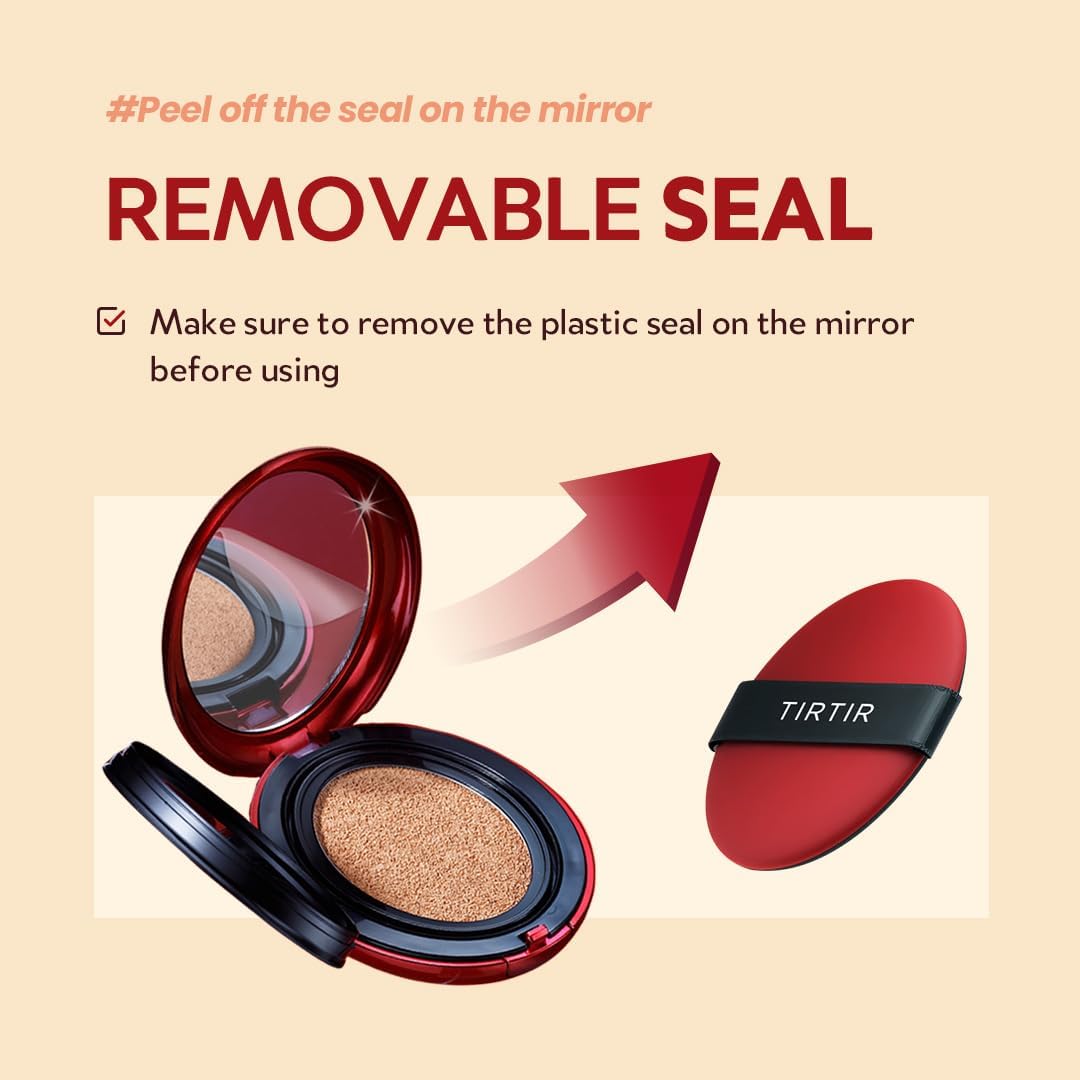 TIRTIR Mask Fit Cushion Red Cushion: 23N Sand Big Size