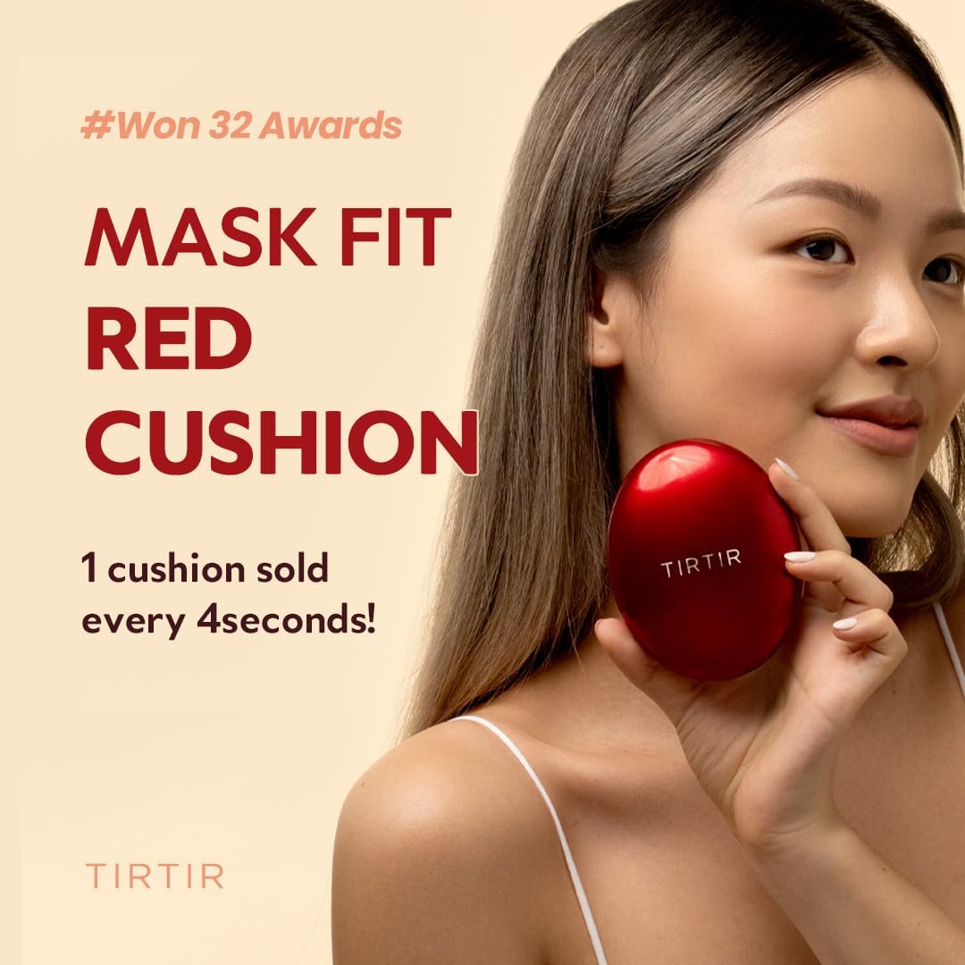 TIRTIR Mask Fit Cushion Red Cushion: 21N Ivory Big Size
