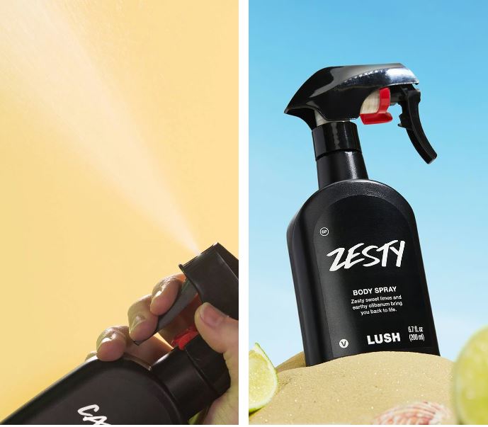 Lush - Zesty BODY SPRAY 200ml